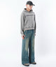 デニム中濃加工 モデル：180cm L着用