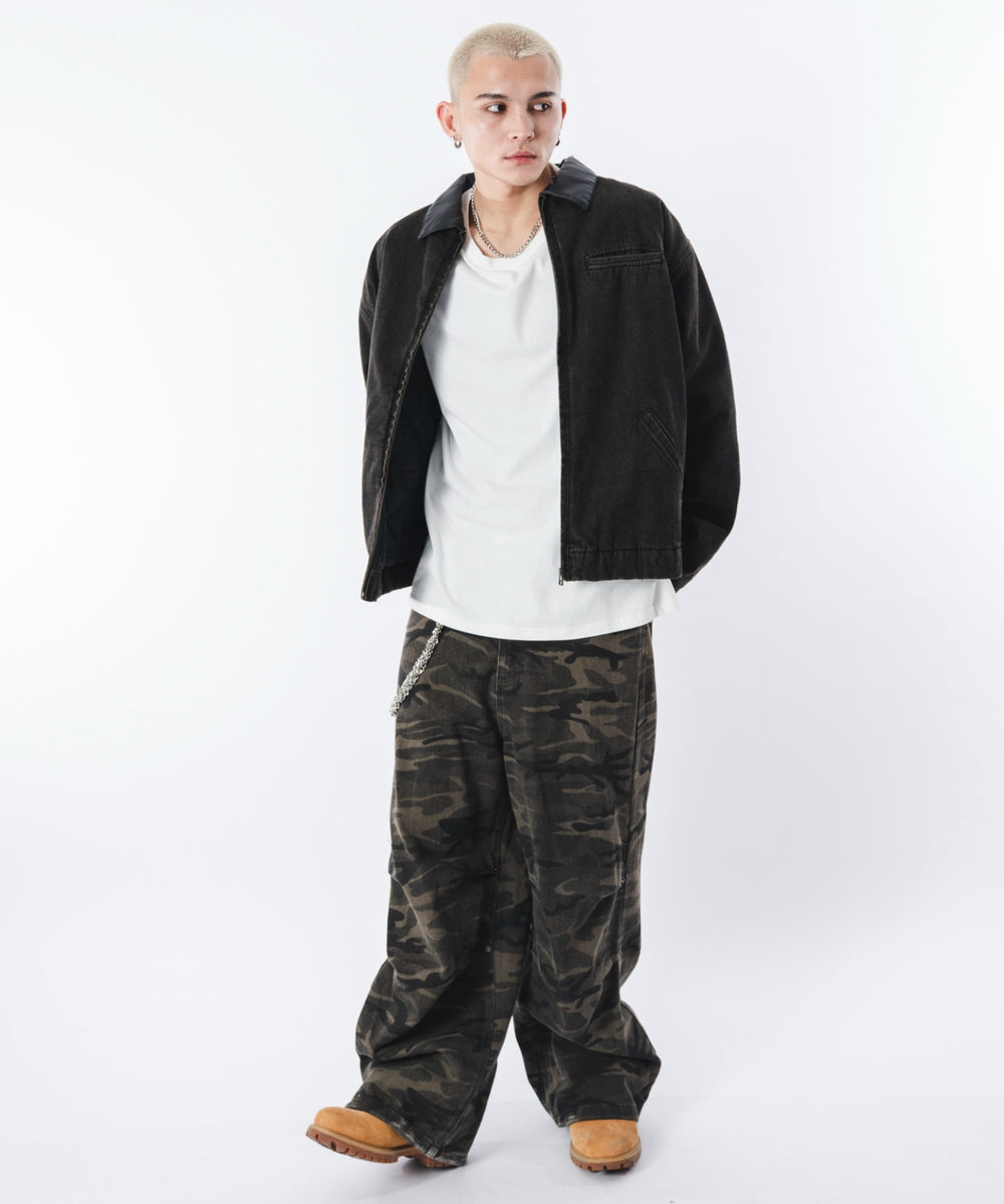 デニムブラックソノタ モデル：180cm L着用