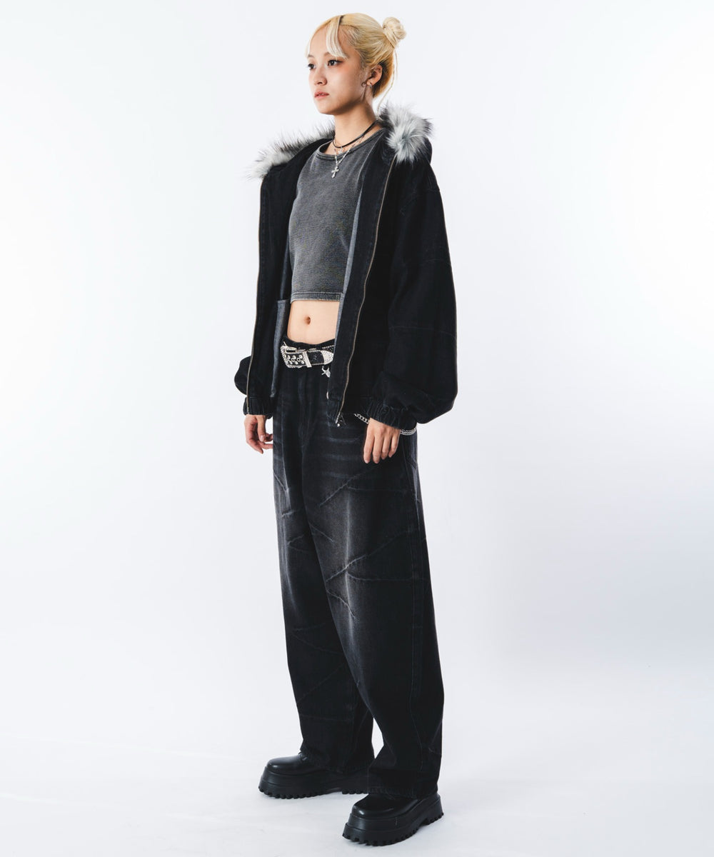 デニムブラックソノタ モデル：172cm M着用