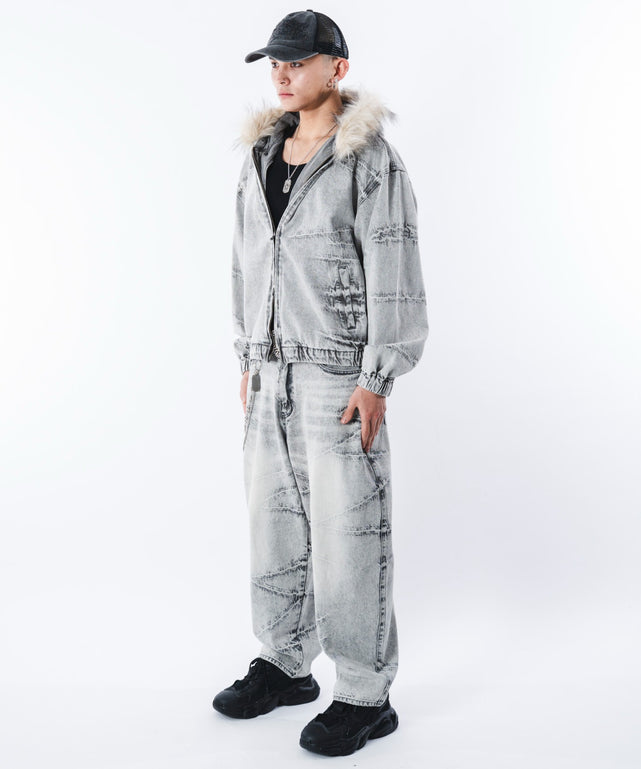 グレー モデル：180cm L着用
