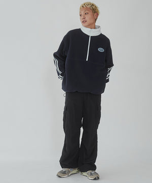 ネイビー モデル：178cm L着用
