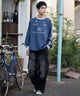 ネイビー モデル：175cm L着用