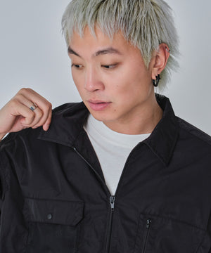 ナイロンメッシュZIPシャツ（SS）