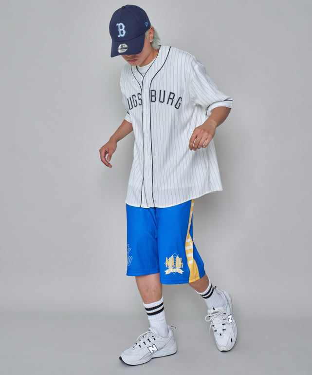 ブルー　モデル:178cm L着用