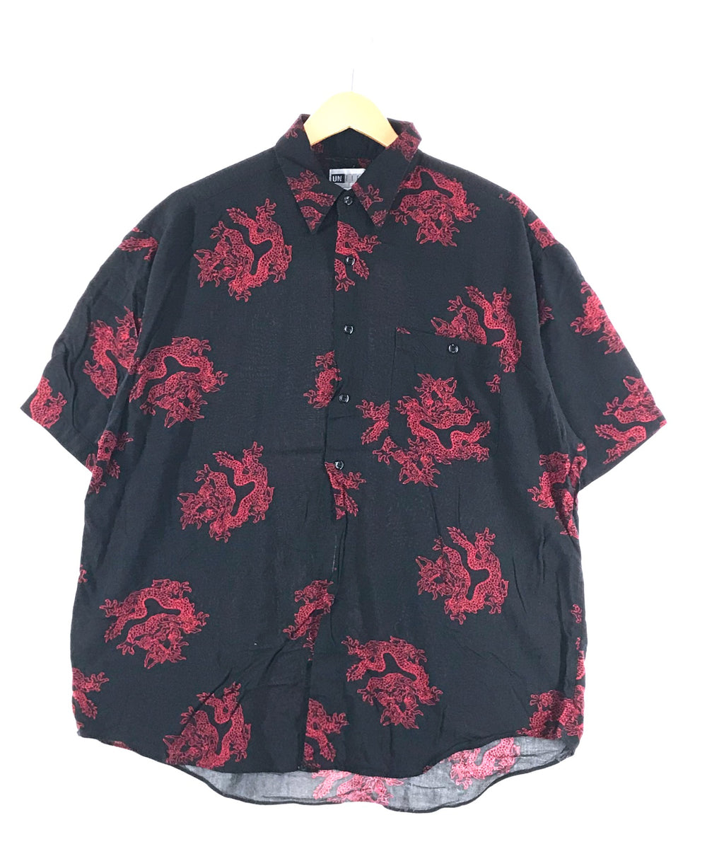 UNTIED 半袖柄シャツ