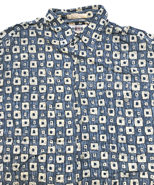 CAMPIA MODA 半袖柄シャツ