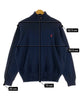 Ralph LaurenブランドハーフZIPニット