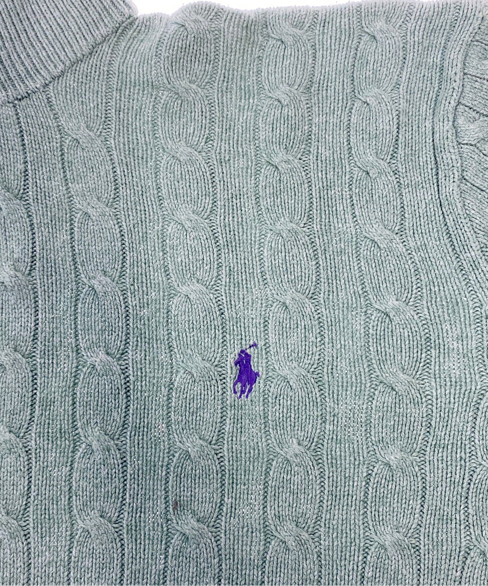 Ralph LaurenブランドハーフZIPニット