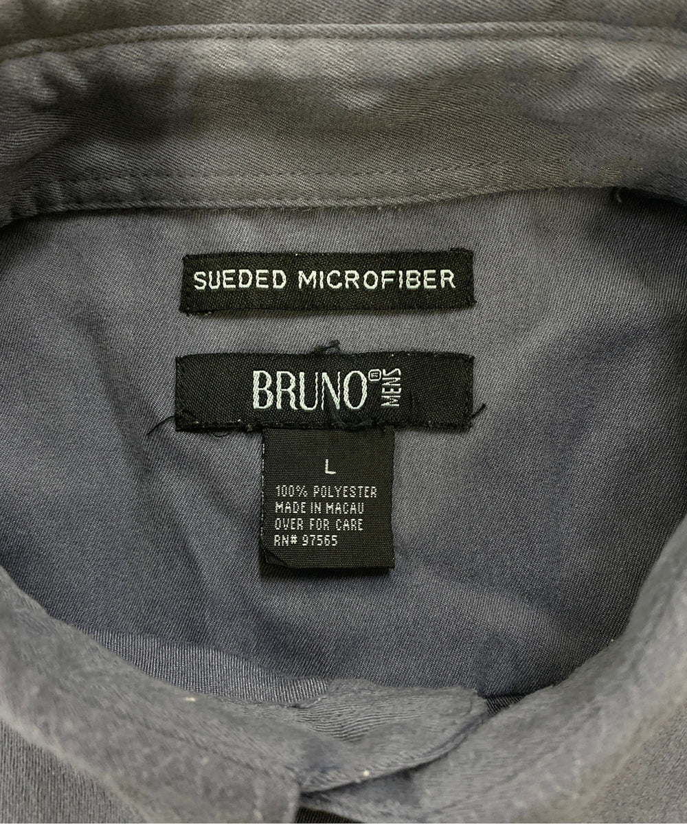 BRUNOフェイクスウェードシャツ
