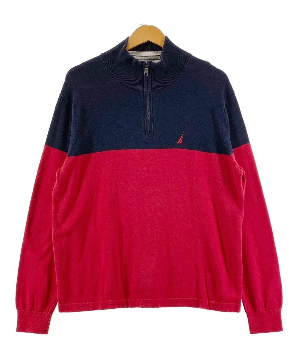 NAUTICA ブランドハーフZIPニット