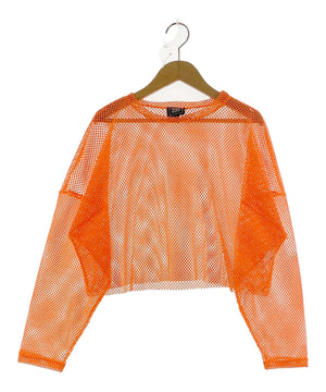 RIOT QUEEN メッシュカットソー