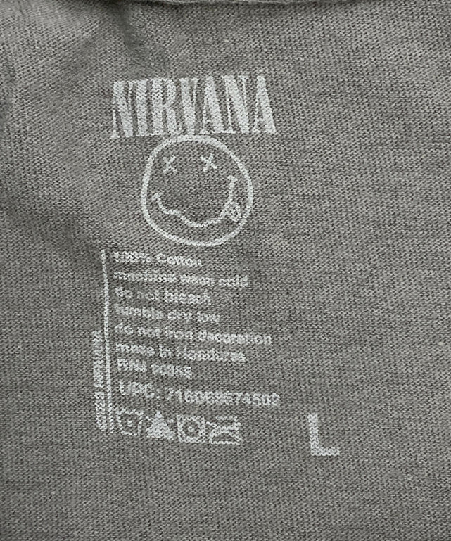NIRVANAバンドTシャツ