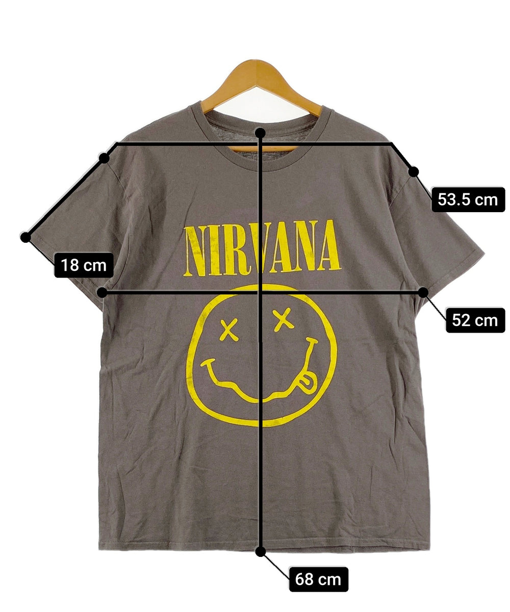 NIRVANAバンドTシャツ