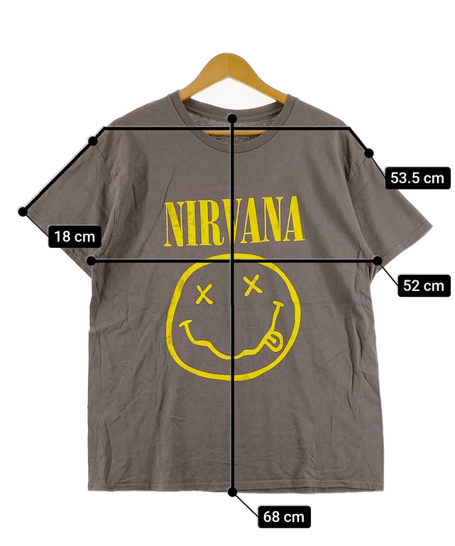 NIRVANAバンドTシャツ