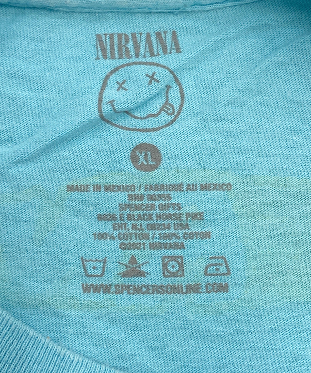 NIRVANAバンドTシャツ