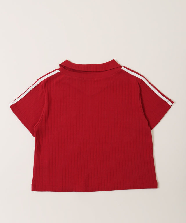 レースワッペンラインTシャツ
