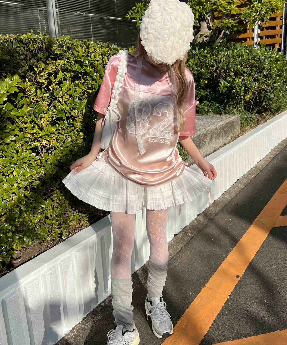 ピンク モデル：160㎝ F着用