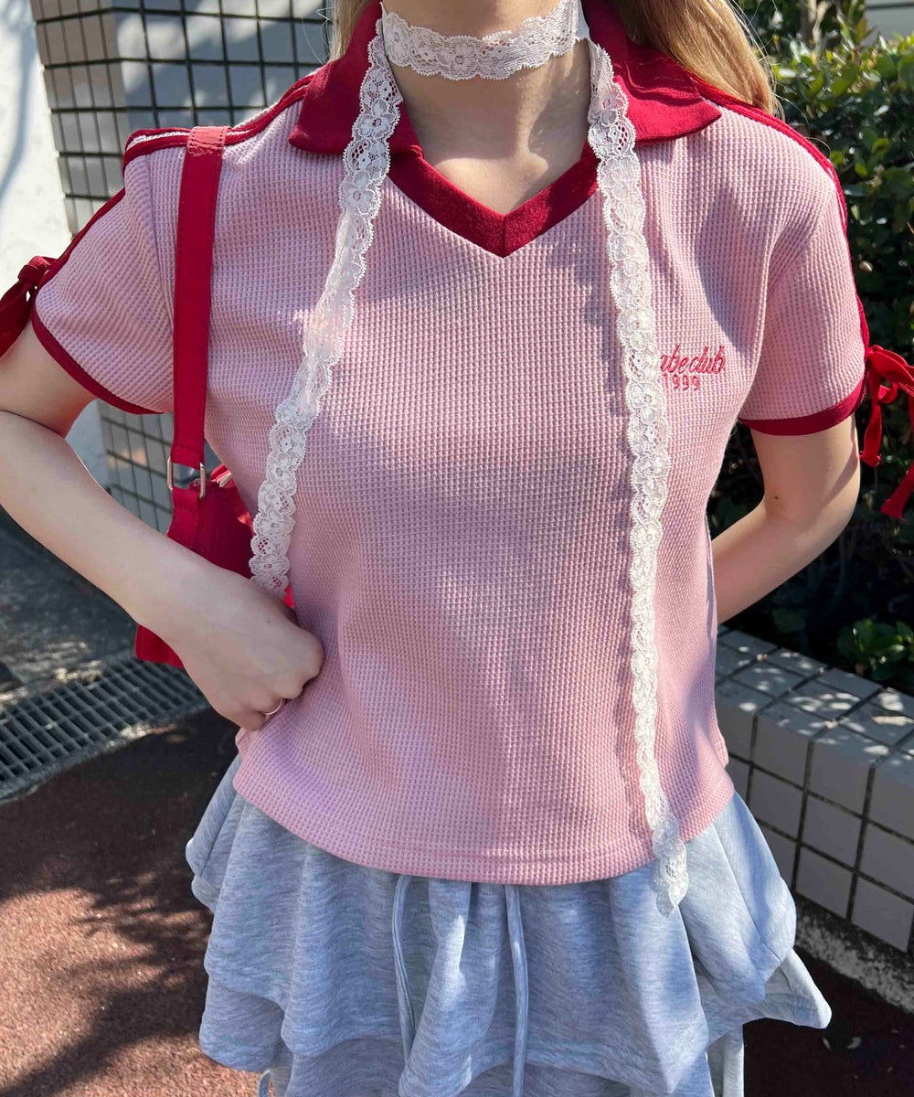 ピンク モデル：160㎝ F着用