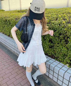 ネイビー モデル：160㎝ F着用