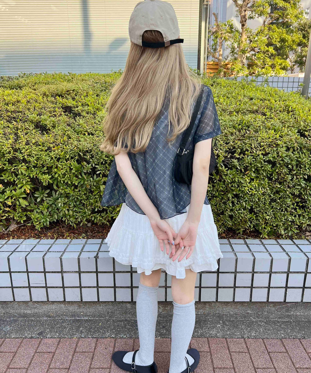 ネイビー モデル：160㎝ F着用