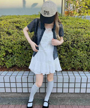 ネイビー モデル：160㎝ F着用