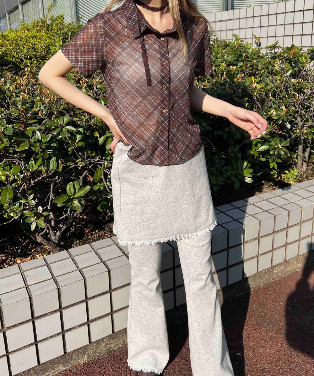 ブラウン モデル：160㎝ F着用
