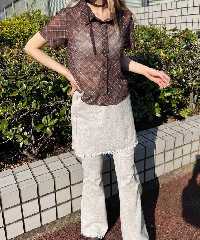 ブラウン モデル：160㎝ F着用