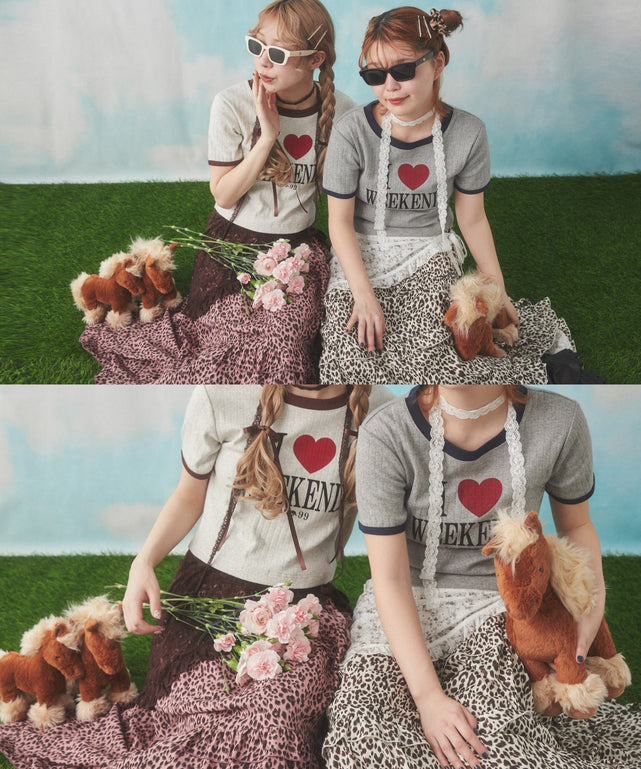 ILOVEWEEKENDTシャツ