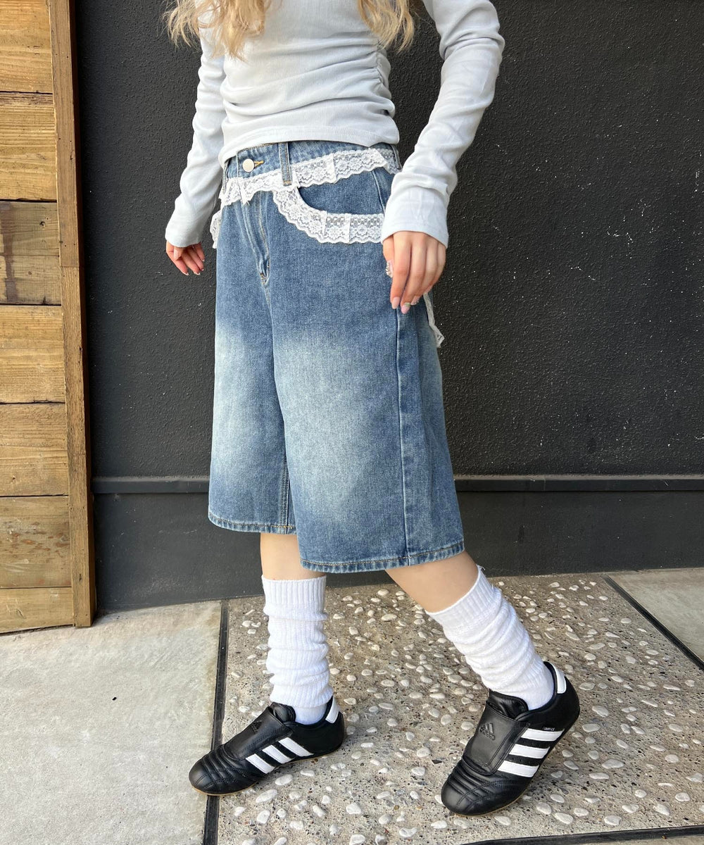 デニム中濃 モデル：160㎝ F着用