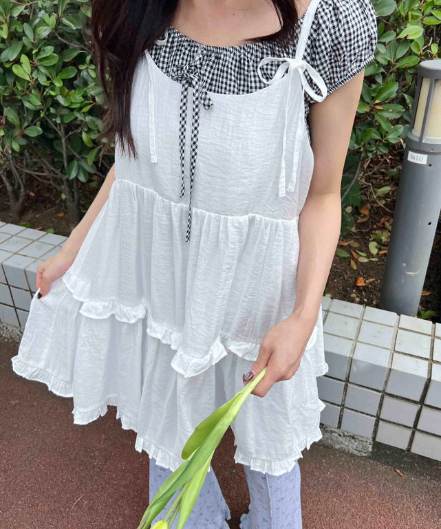 ホワイト モデル：157㎝ F着用
