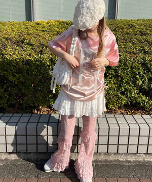 ピンクモデル：160㎝ F着用