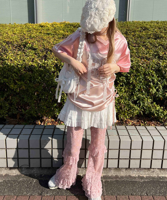 ピンクモデル：160㎝ F着用