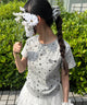 アソートシュシュセットTシャツ/ブラック モデル：157㎝ F着用