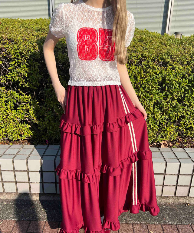 ホワイト モデル：160㎝ F着用