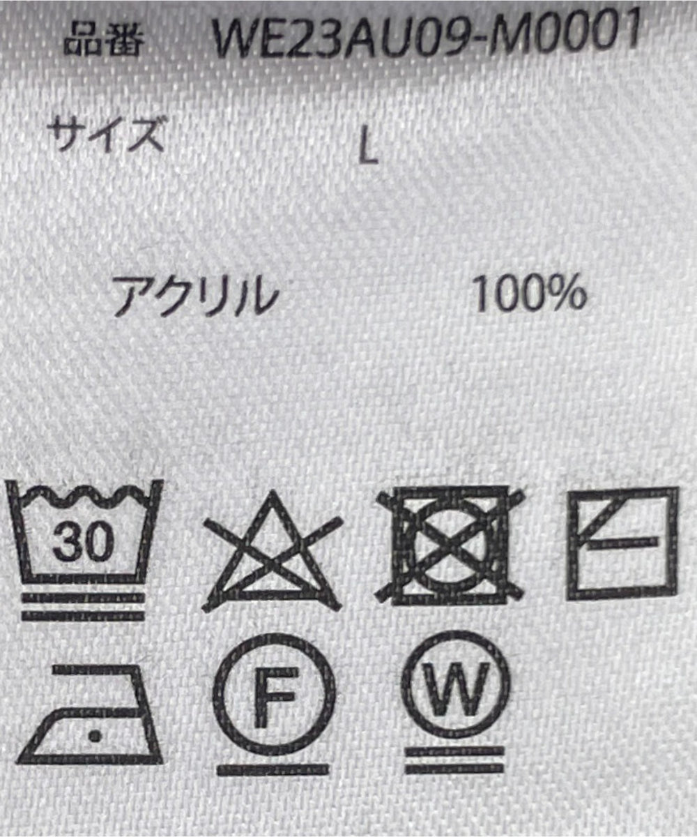 ルーズフィットハーフZIPプルオーバー