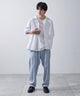 デニム淡色 モデル：180cm L着用