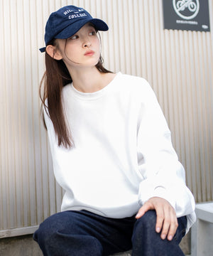 ホワイト　モデル：163cm M着用