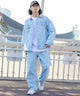 デニム淡色 モデル：174㎝ F着用