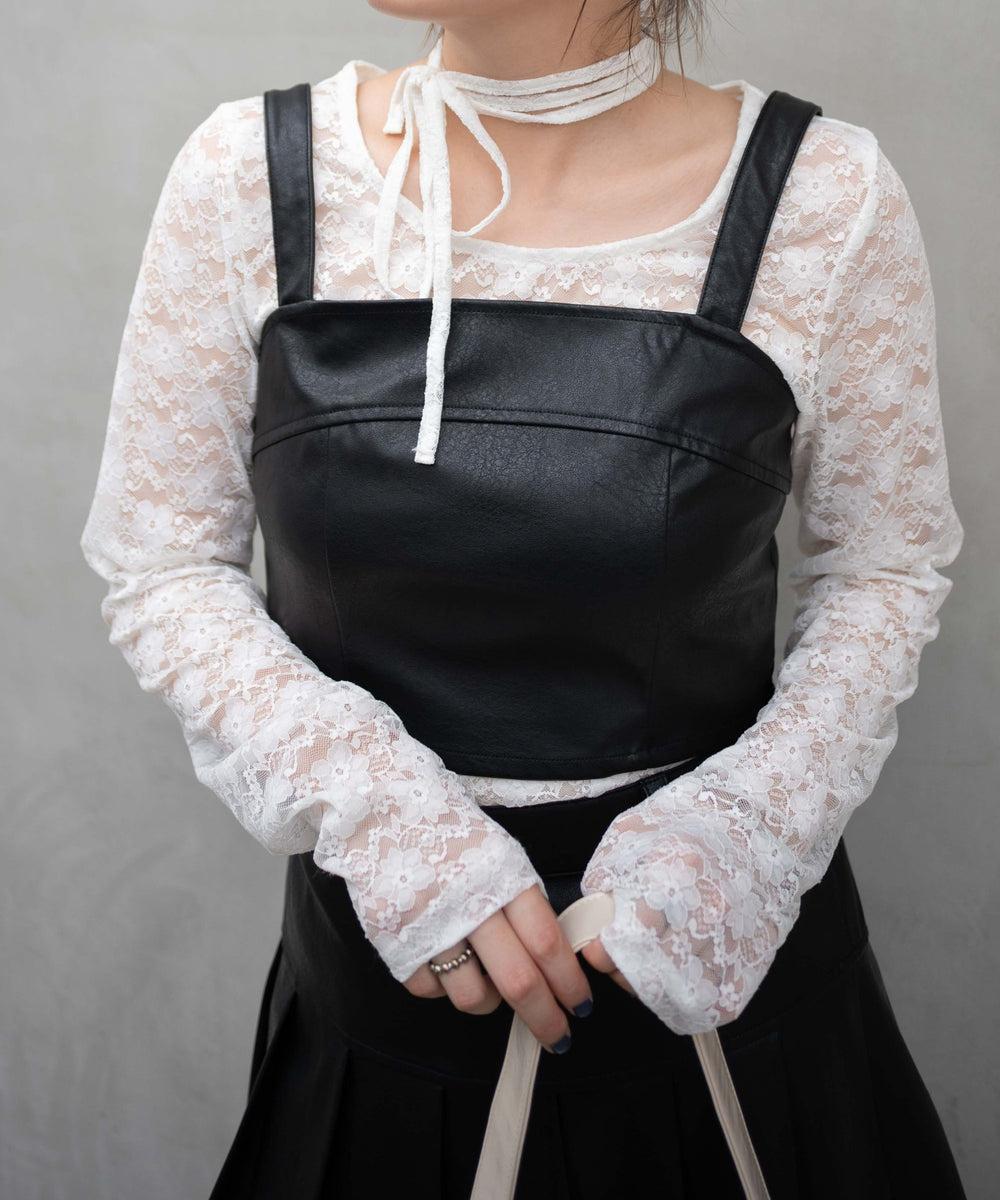 ブラック　モデル:155cm F着用