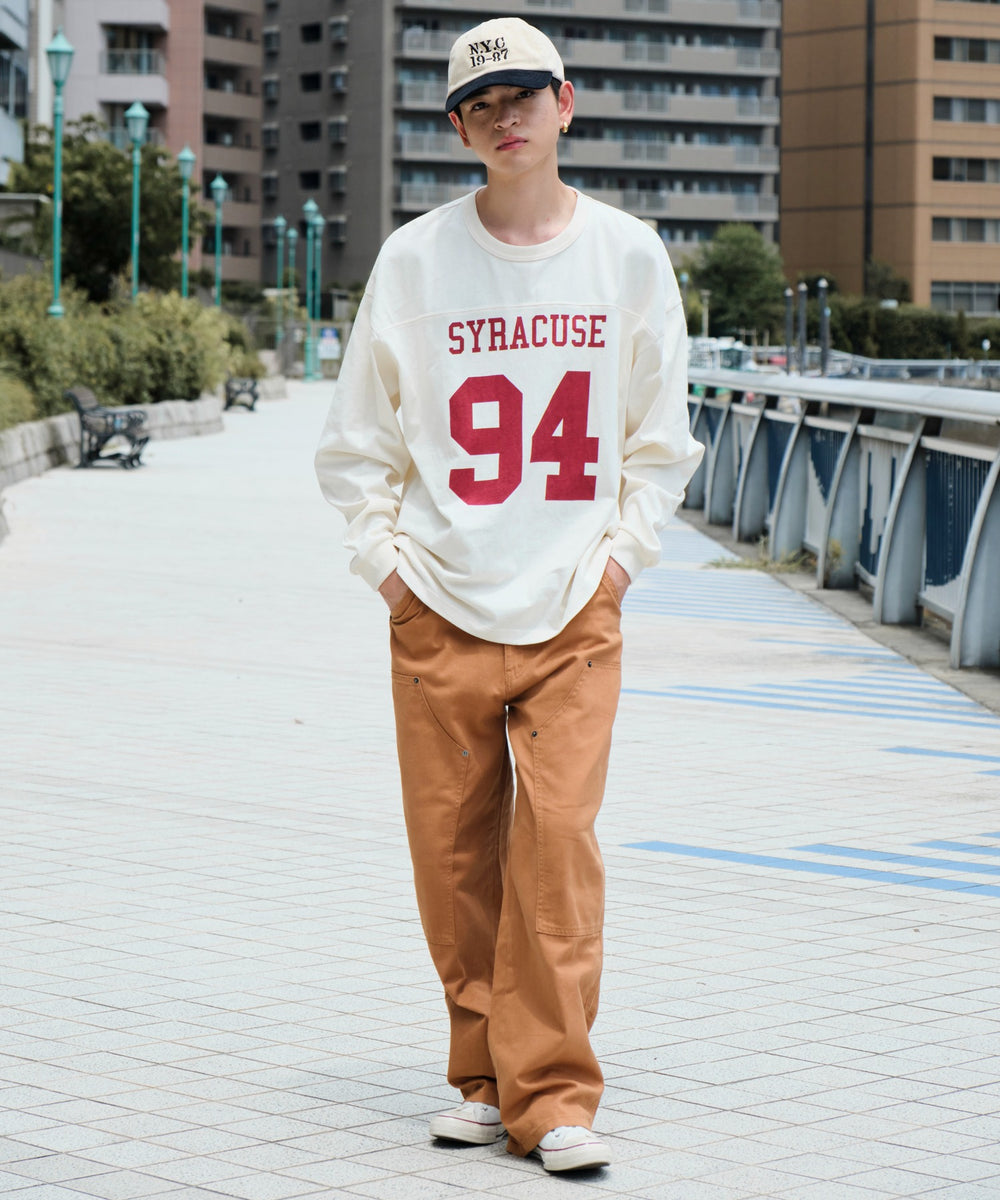 オフホワイト モデル：180cm L着用