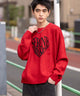 ジャガードグラフィックプルオーバー（LS）/柄20 モデル：180㎝　L着用