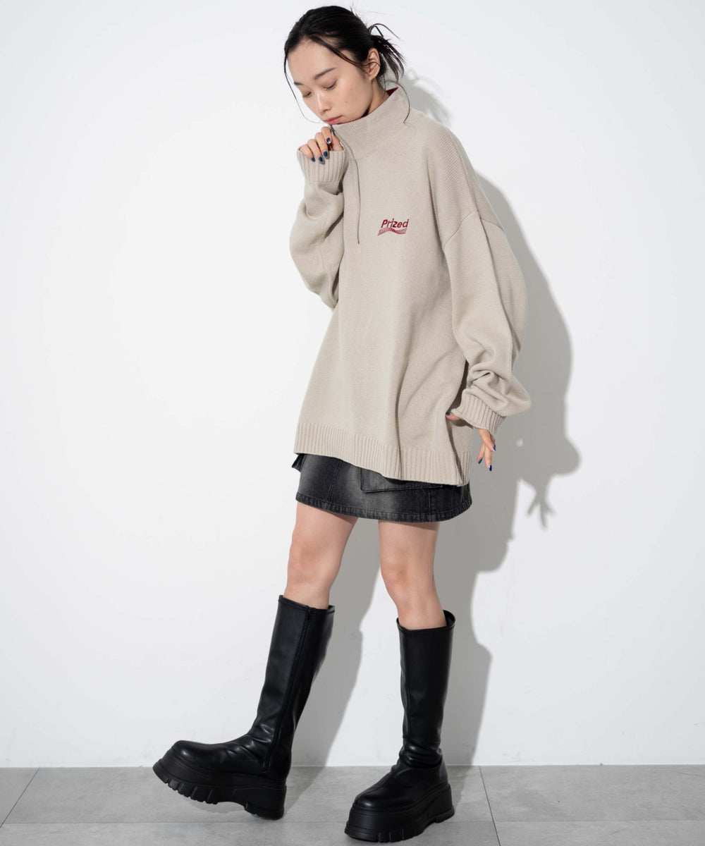 オフホワイト モデル：161cm L着用