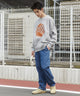 デニム中濃加工 モデル：180cm L着用