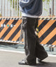 マルチポケットデニムパンツ/デニムブラック モデル：180cm L着用