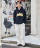 ネイビー　モデル:180cm L着用