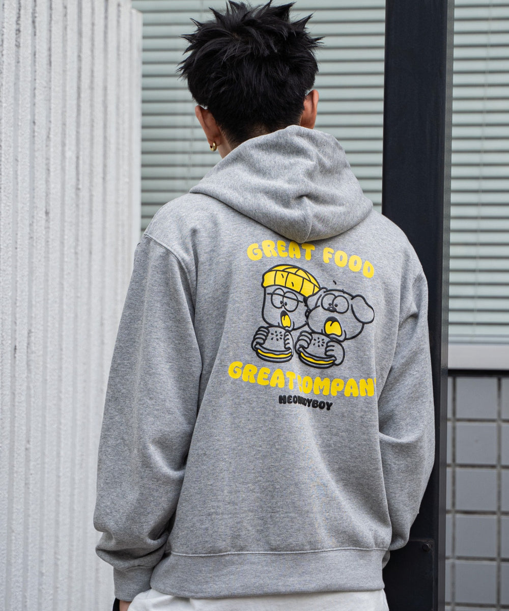 杢グレー モデル：180cm L着用