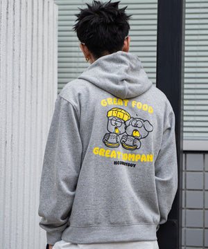 杢グレー モデル：180cm L着用