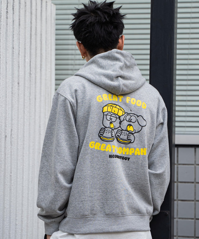 杢グレー モデル：180cm L着用