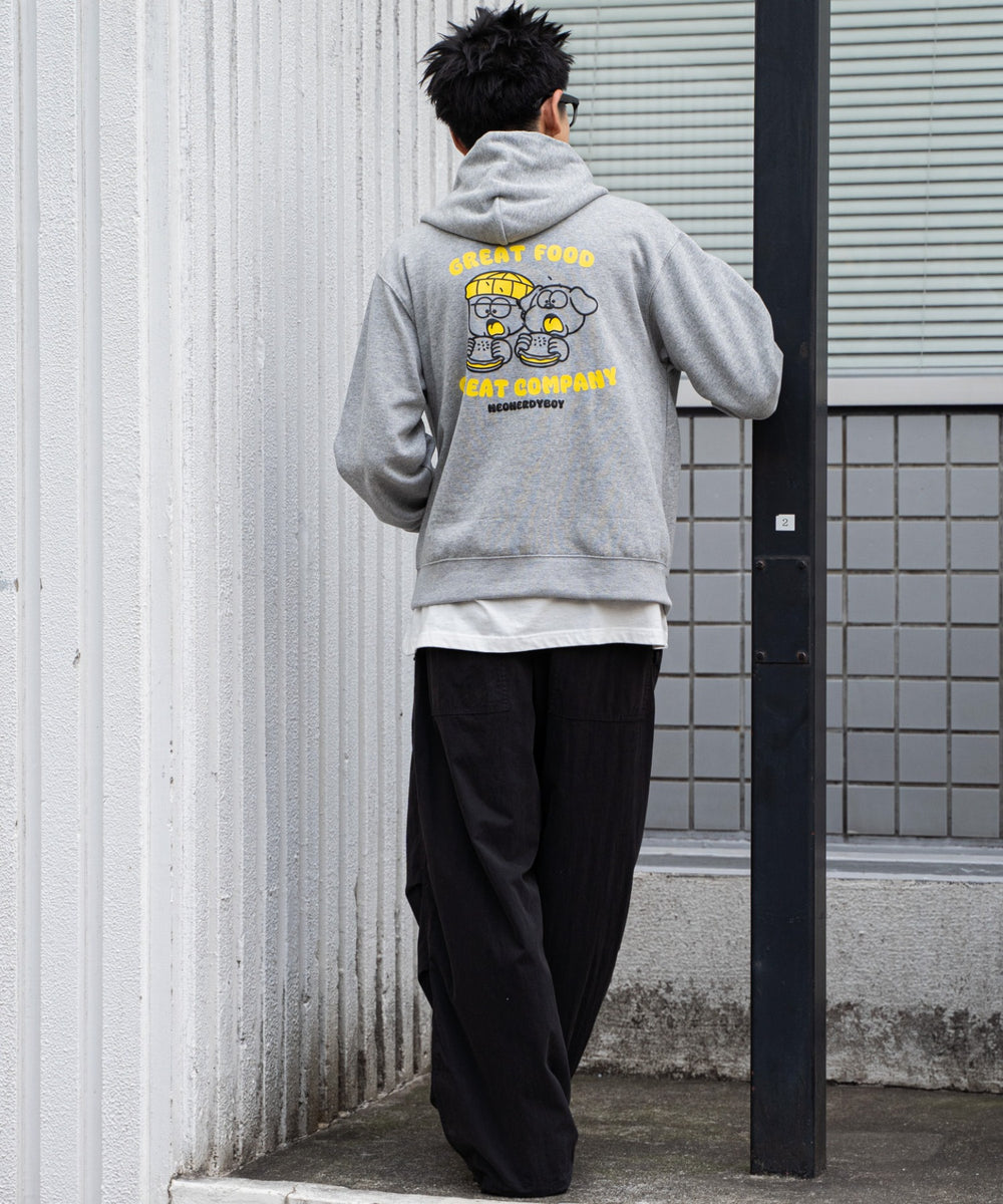 杢グレー モデル：180cm L着用