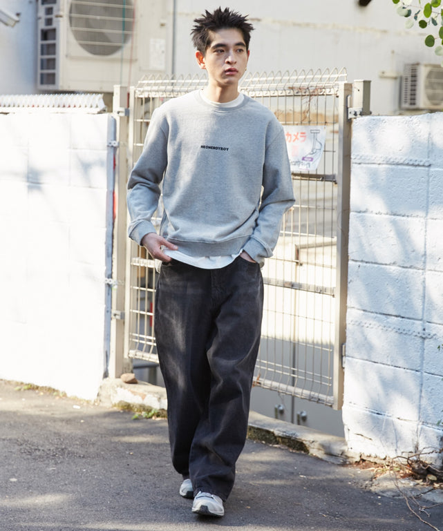 杢グレー モデル：180cm L着用
